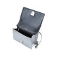 Dior Silver Medium Cannage Patent Leather Diorama Wallet On Chain