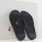 Chypre Sandal in Beige Mastic Calfskin Leather