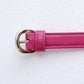 Chanel Magenta Quilted Leather and Wool Mini Waist and Coin Purse Bag