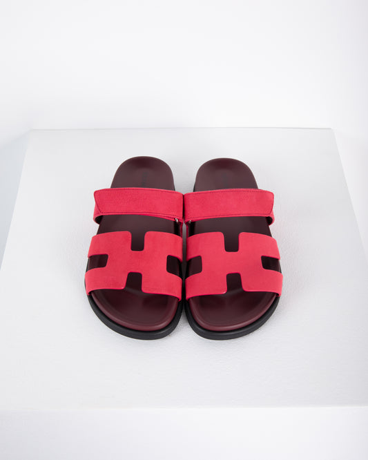 Chypre Sandal in Raspberry