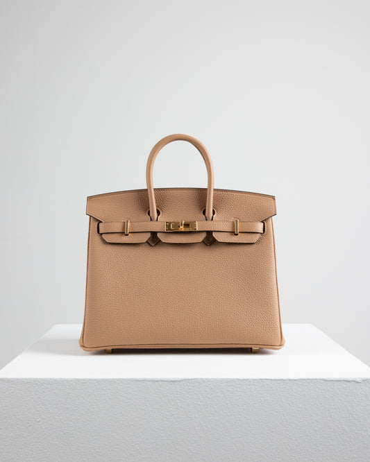Birkin 25 Chai in Togo Leather with Gold Hardware