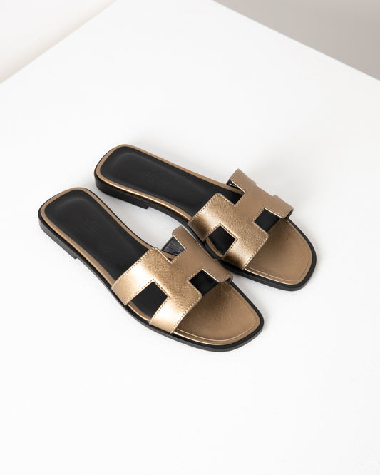 Oran Sandal Bronze/Gold