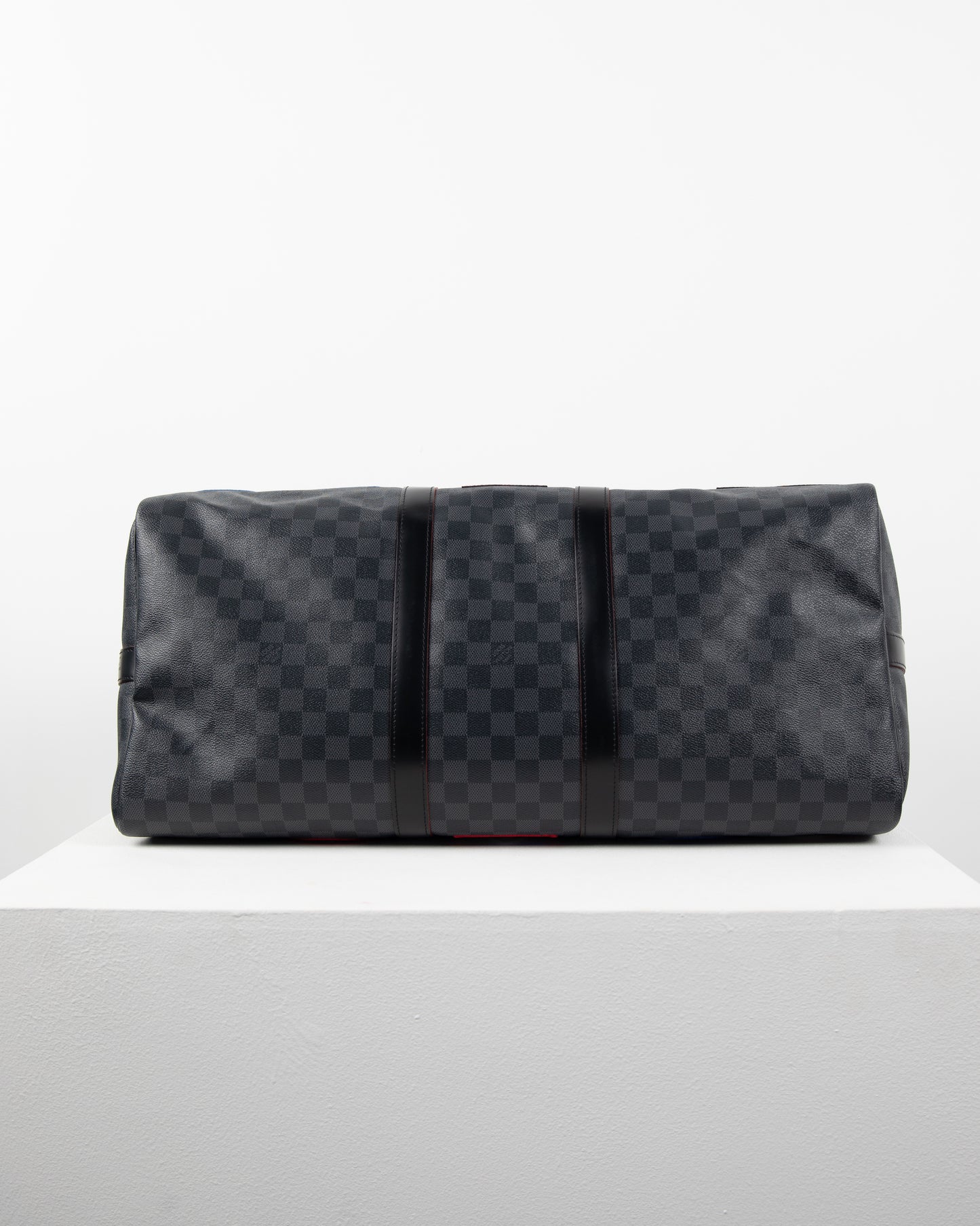 Louis Vuitton Keepall 55 Bandouliere Alps Damier Graphite Canvas