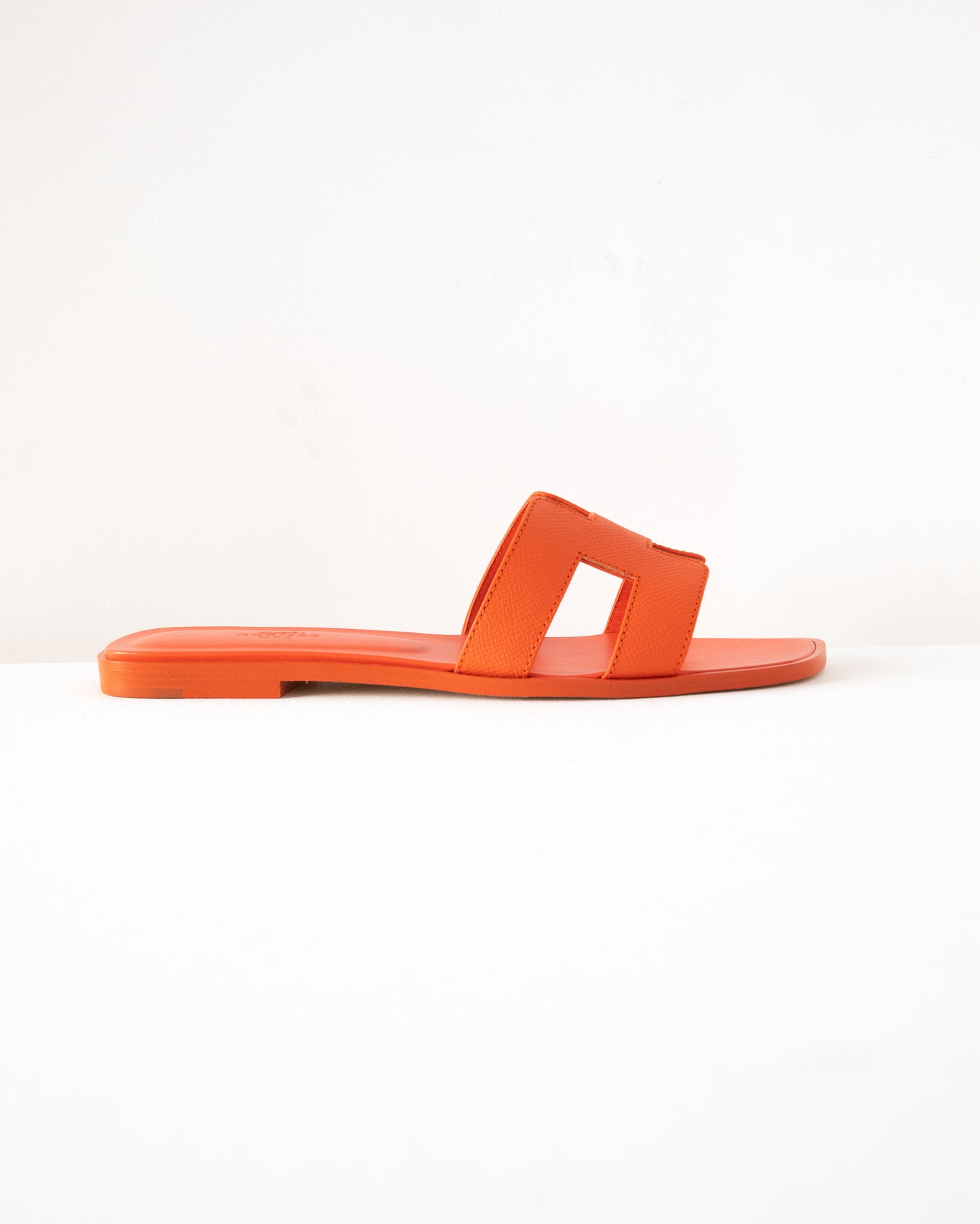 Oran Sandal in Epsom Orange