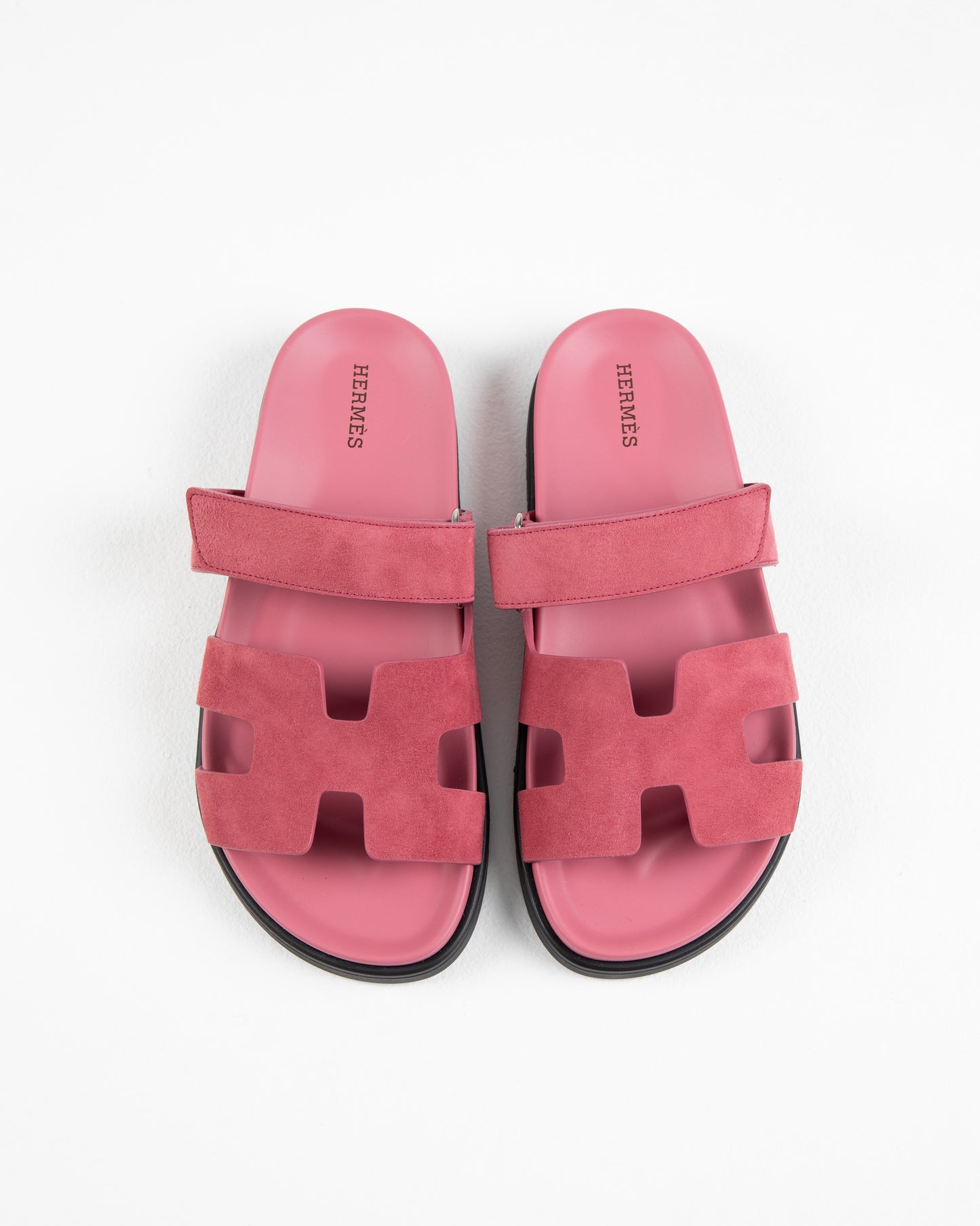 Chypre Sandal in Aphrodite Pink Suede