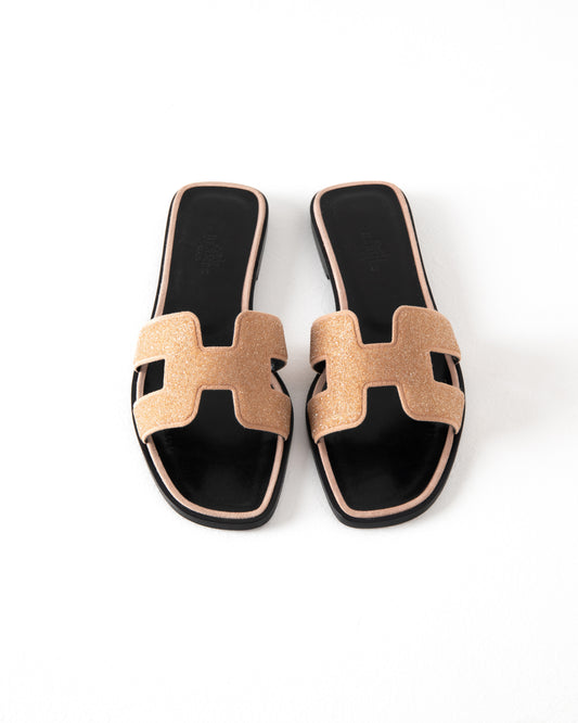 Oran Sandal in Pink Swarovski
