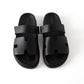 Chypre Sandal Homme in Black Calfskin