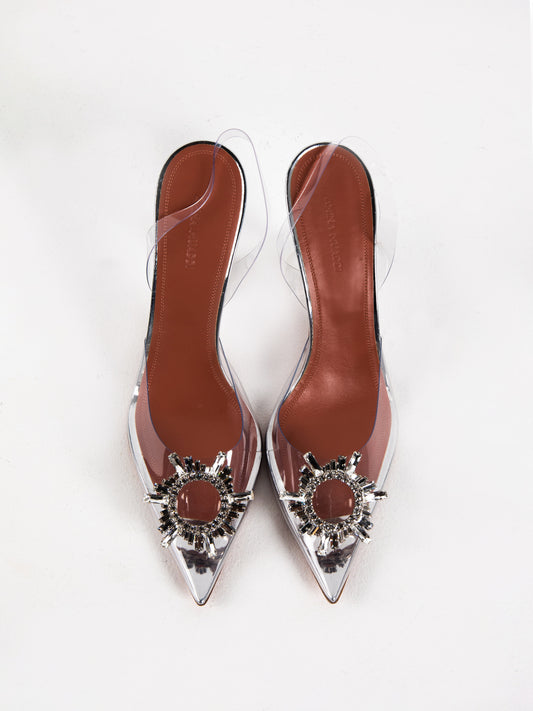 Amina Muaddi PVC Pumps