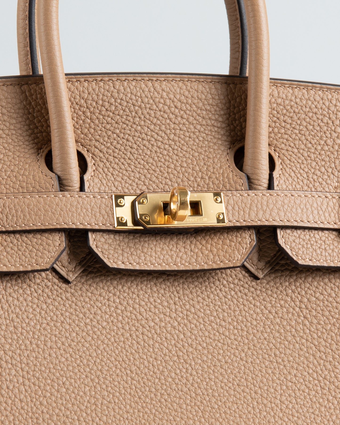 Sold at Auction: Hermes Chai Togo Leather Birkin 25 W/Gold Hardware