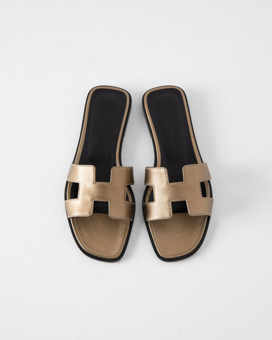 Oran Sandal Bronze/Gold