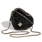 Chanel Black Heart Bag in Large Size