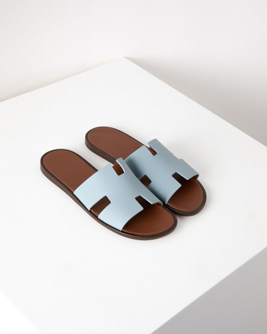 Izmir Sandal in Gold/Blue