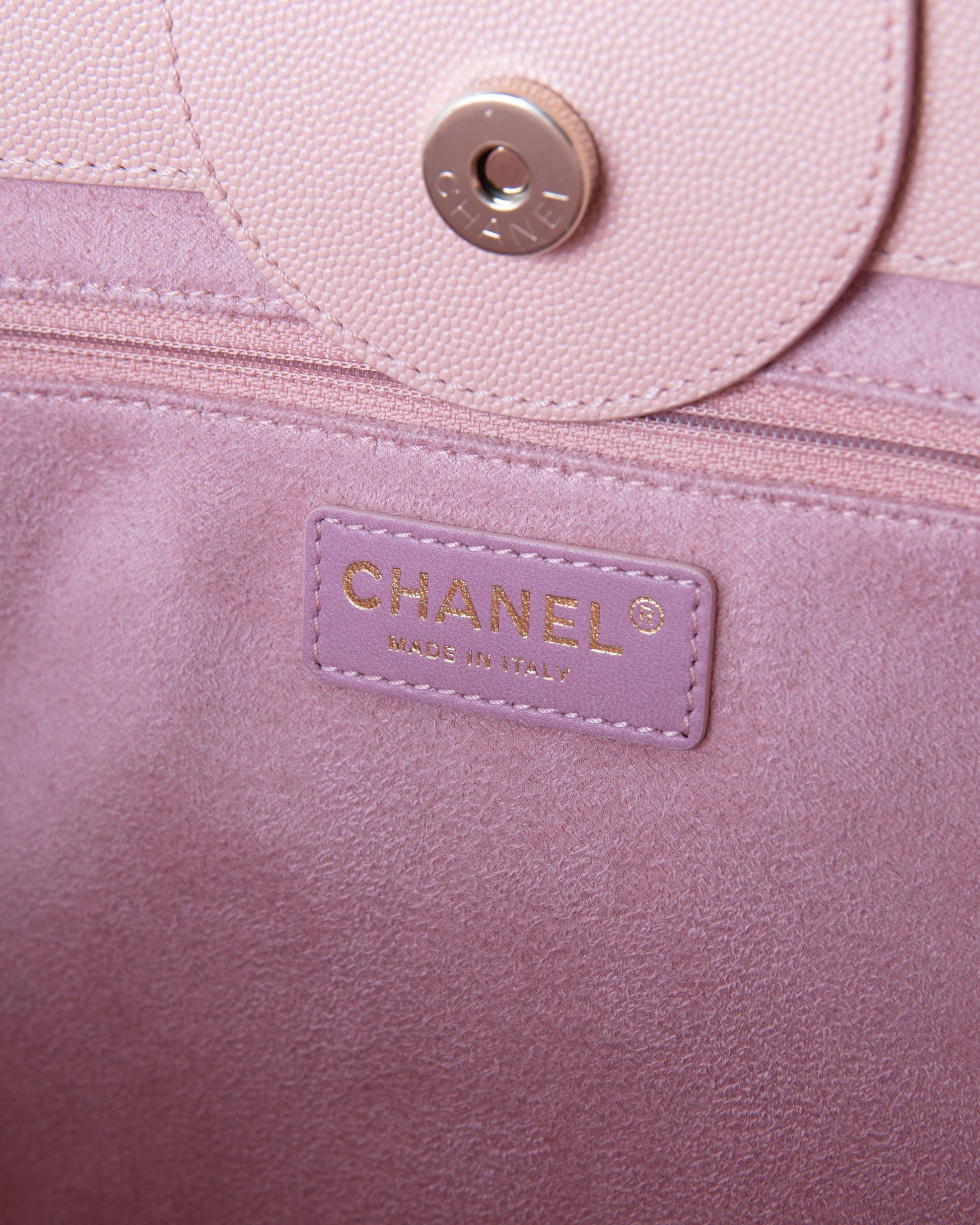 Chanel Deauville Large Pink Tote Bag – Diamonds in Dubai