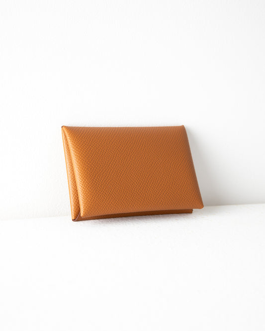 Calvi Epsom Wallet in Gold