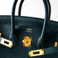 Birkin 25 Vert Cypress Togo with Gold Hardware
