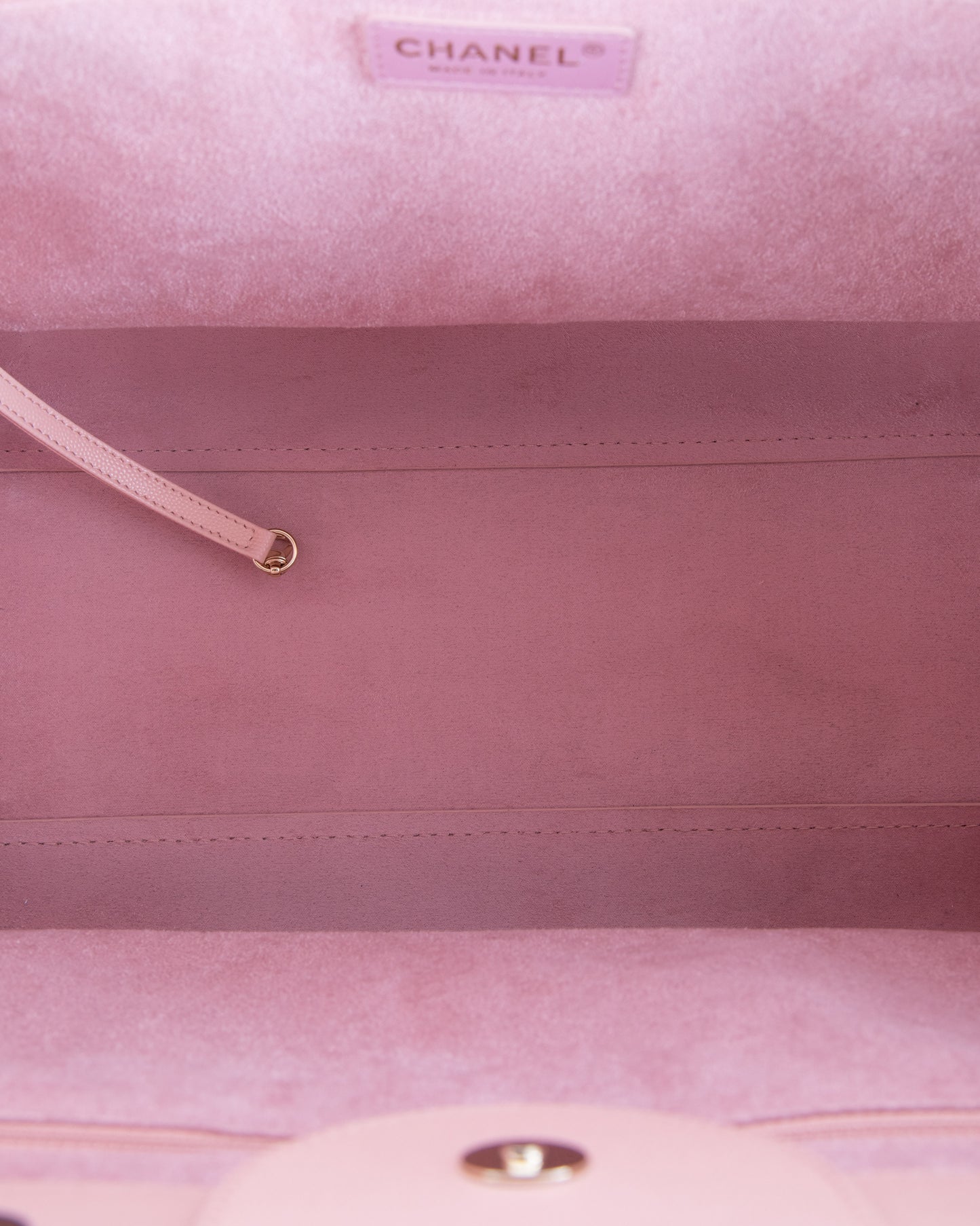 Chanel Deauville Large Pink Tote Bag