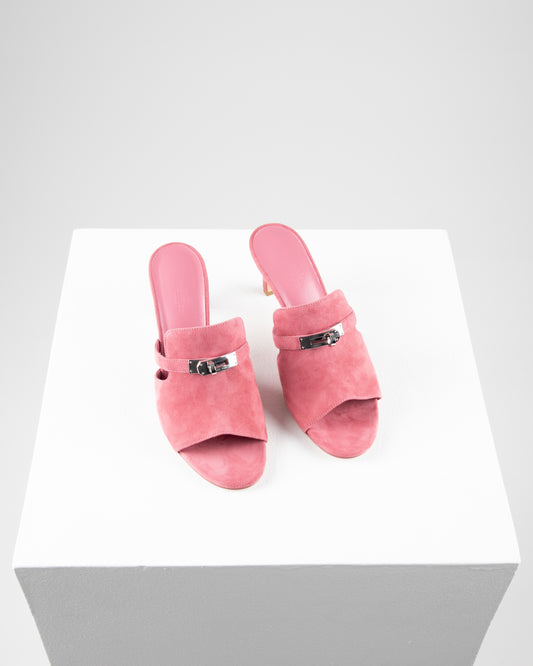 Cute Sandal in Rose Aphrodite Suede