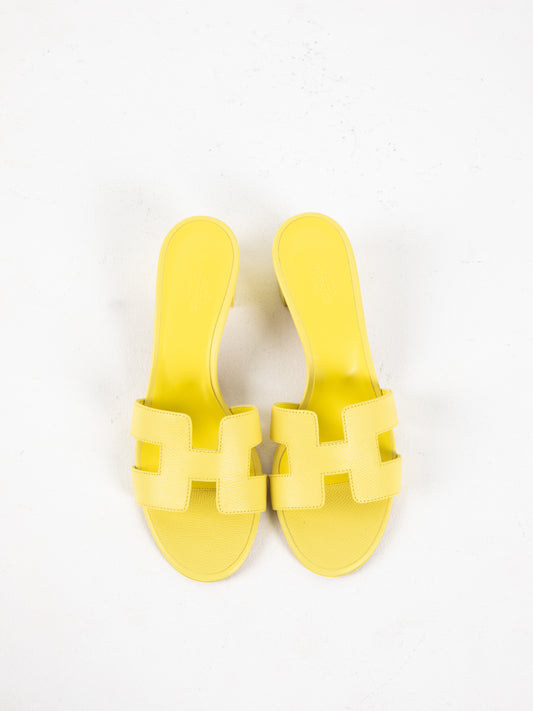 Oasis Sandal in Jaune Curcume