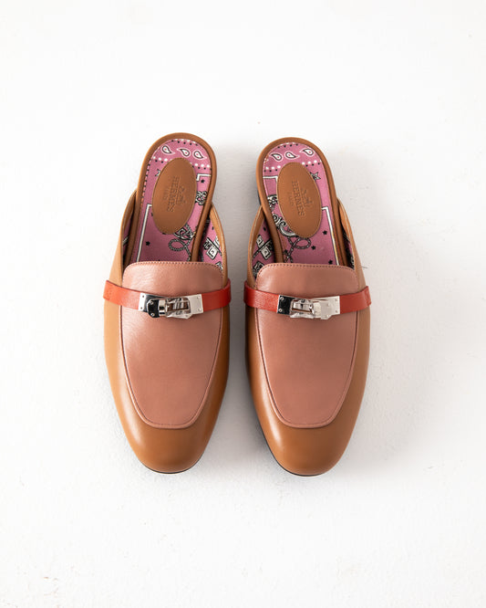 Oz Mule in Tricolor with Palladium Hardware