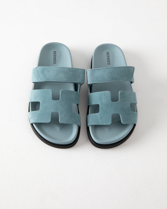 Chypre Sandal in Vert D'eau