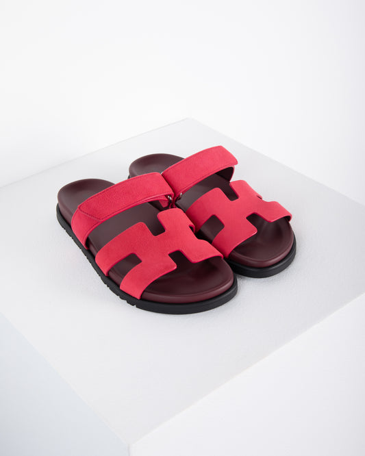 Chypre Sandal in Raspberry