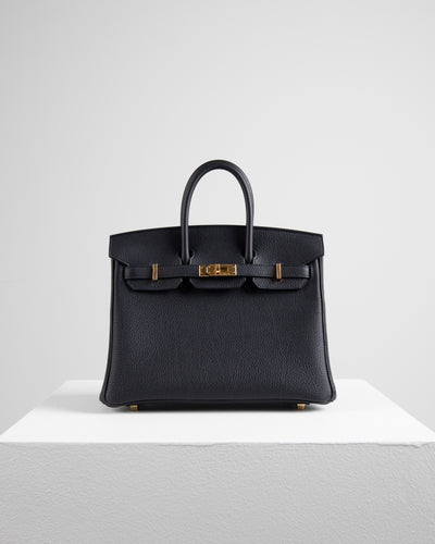 Birkin 25 Caban in Togo Leather with Gold Hardware