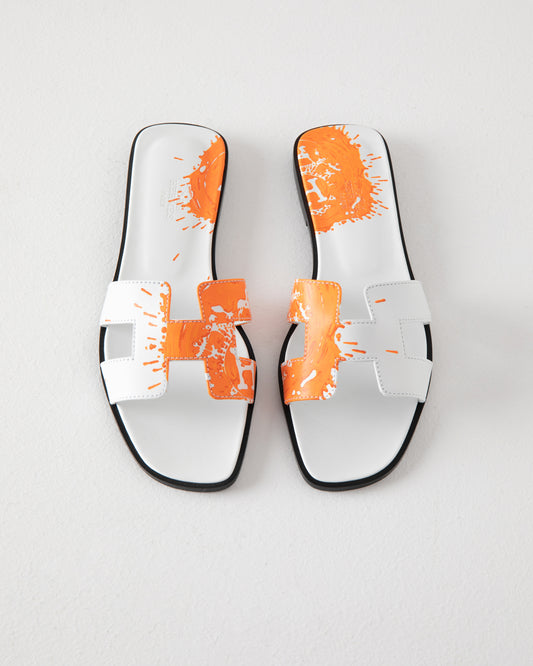 Oran Sandal in Peinture Fraiche