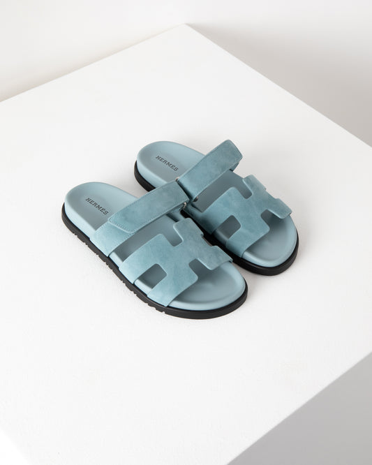Chypre Sandal in Vert D'eau