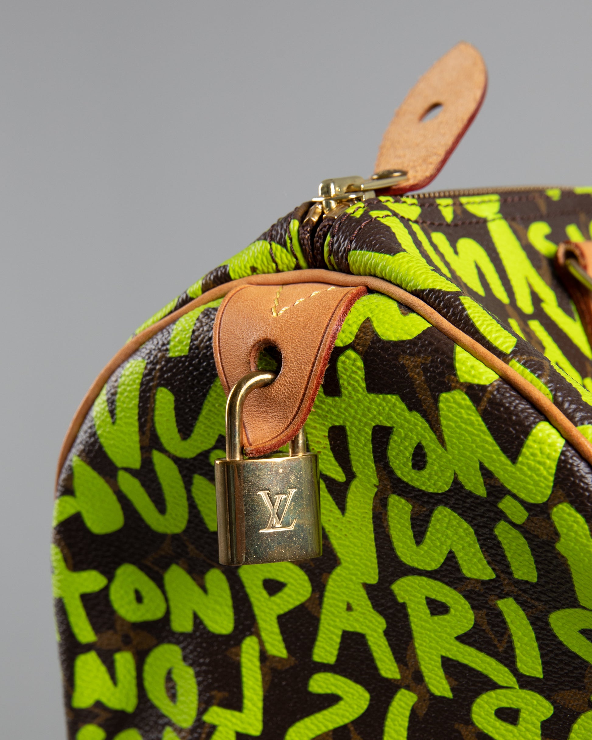 Louis Vuitton Vert Graffiti Stephen Sprouse Speedy 30 Bag