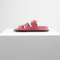 Chypre Sandal in Aphrodite Pink Suede