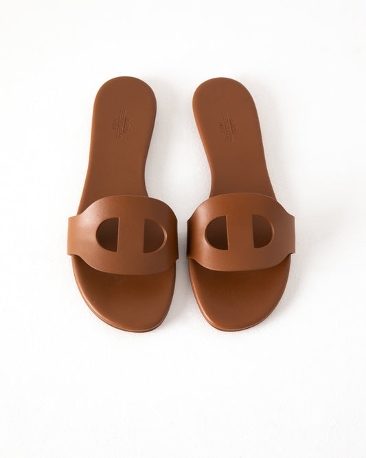 Lisboa Sandal in Gold