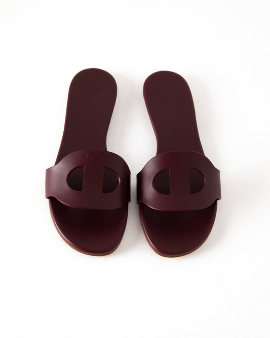 Lisboa Sandal in Bordeaux