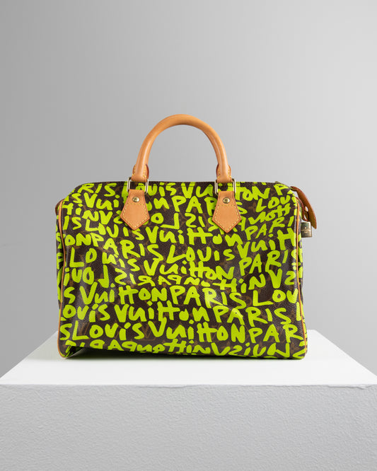 Louis Vuitton x Stephen Sprouse Speedy Monogram Graffiti 30 Brown/Green