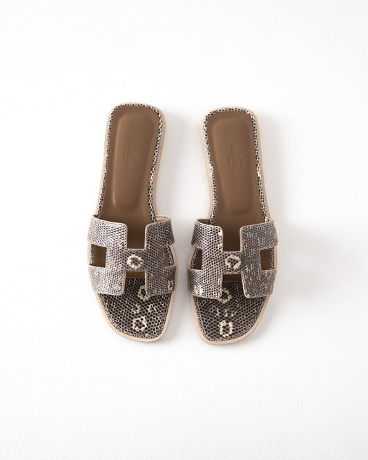 Oran Sandal in Lizard Ombre