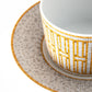 Mosaique au 24 Gold Breakfast Cup & Saucer